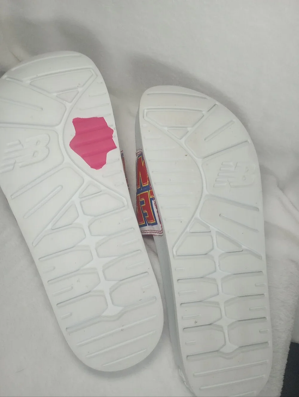 New Balance Big League Chew Slides Athletic Streetwear Baseball MLB Sandals Sz 9